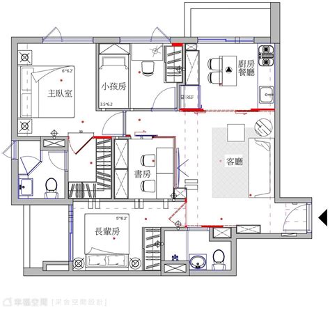 客廳平面圖尺寸|【新手裝修攻略】平面圖一看就上手！從尺寸、圖例。